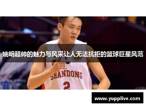 姚明超帅的魅力与风采让人无法抗拒的篮球巨星风范